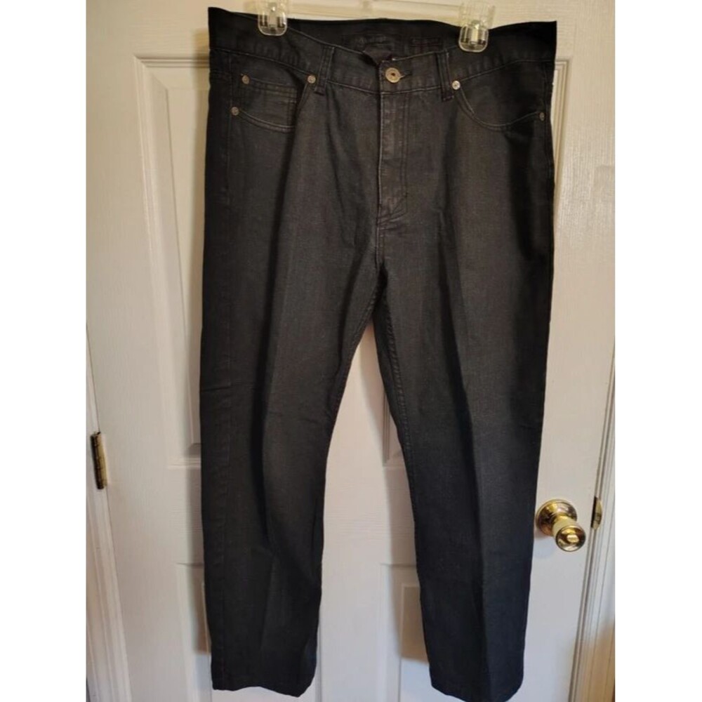 Vintage Mens jeans 38x32 dark straight leg